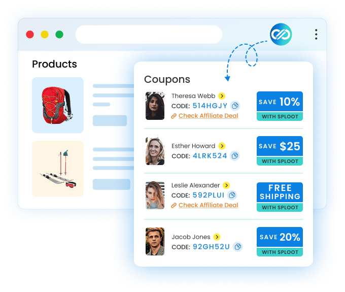 Discover Influencer Code Instantly - Sploot