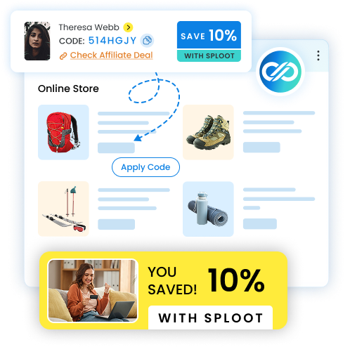Save Instantly With Codes From Your Favorite Influencer - Sploot